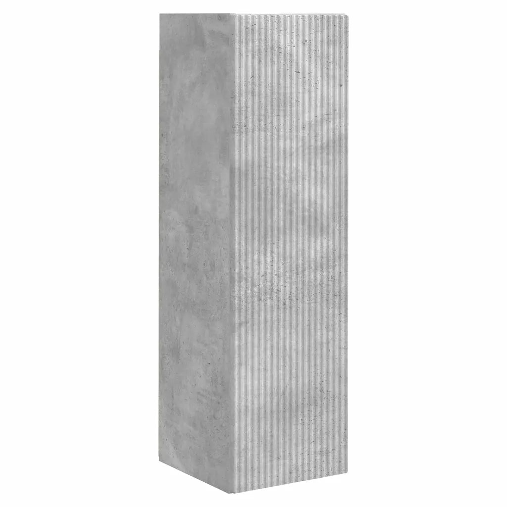 Mobile TV da parete-Mobile TV a Muro-Credenza TV Calcestruzzo 30 x 31 x 100 cm