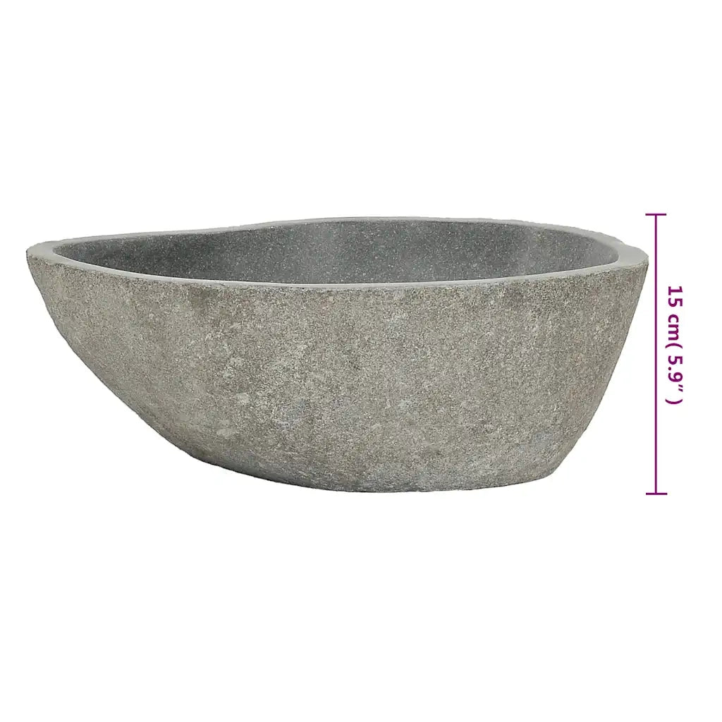 Lavandino in Pietra di Fiume Ovale (37-46)x(29-36) cm 242667