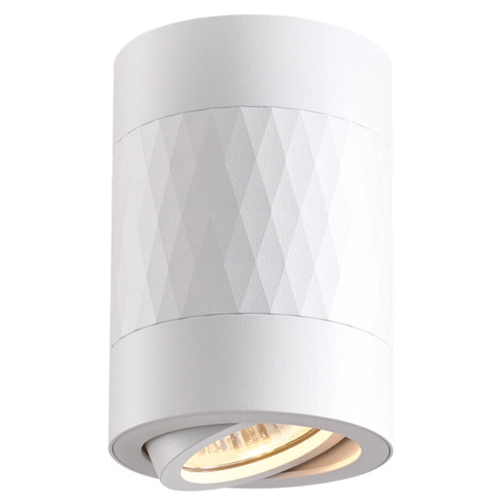 Faretto plafoniera ROMB bianco GU10 Polux Rubin 319821