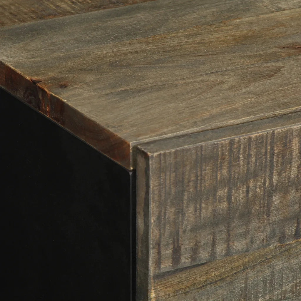 Credenza-Buffet-Armadio da cucina 40x33x75 cm in Legno Massello di Mango 318450