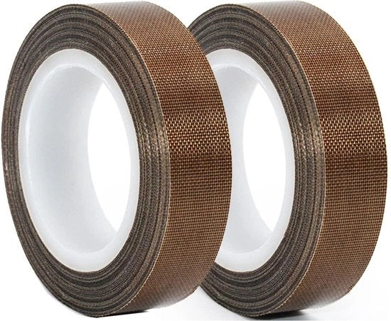 Nastro PTFE a alta temperatura 10mm x 10m nastro adesivo per vuoto resistente a temperature elevate fino a 300℃