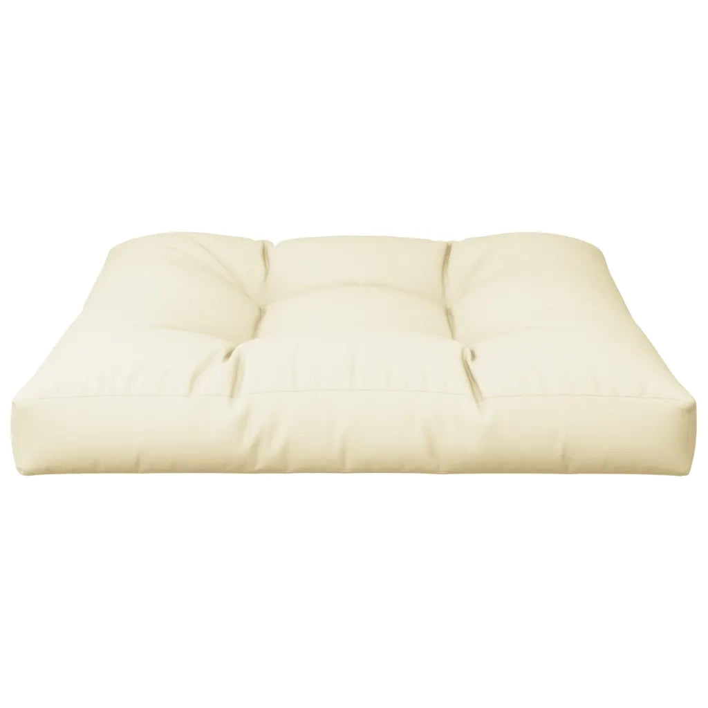 Cuscino per Pallet Crema 70x70x12 cm in Tessuto 360471