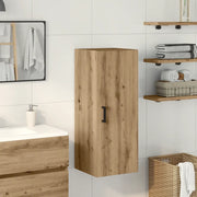 vidaXL Mobile a Parete Rovere Artigianale 34,5x34x90 cm in Truciolato