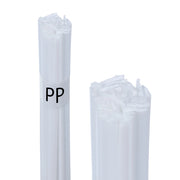 Stagno Saldatura per Saldatura Plastica PP Bianco 50g – Alta Qualità, Granulato Puro | Filo 42 cm, Forme Miste