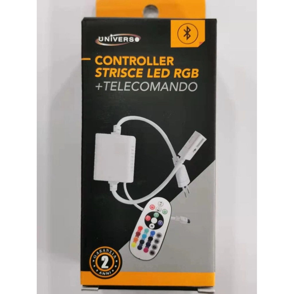 Trade Shop - Controller Trasformatore Per Strisce Led Rgb A 220v Bluetooth + Telecomando S-rgb-220v-b -