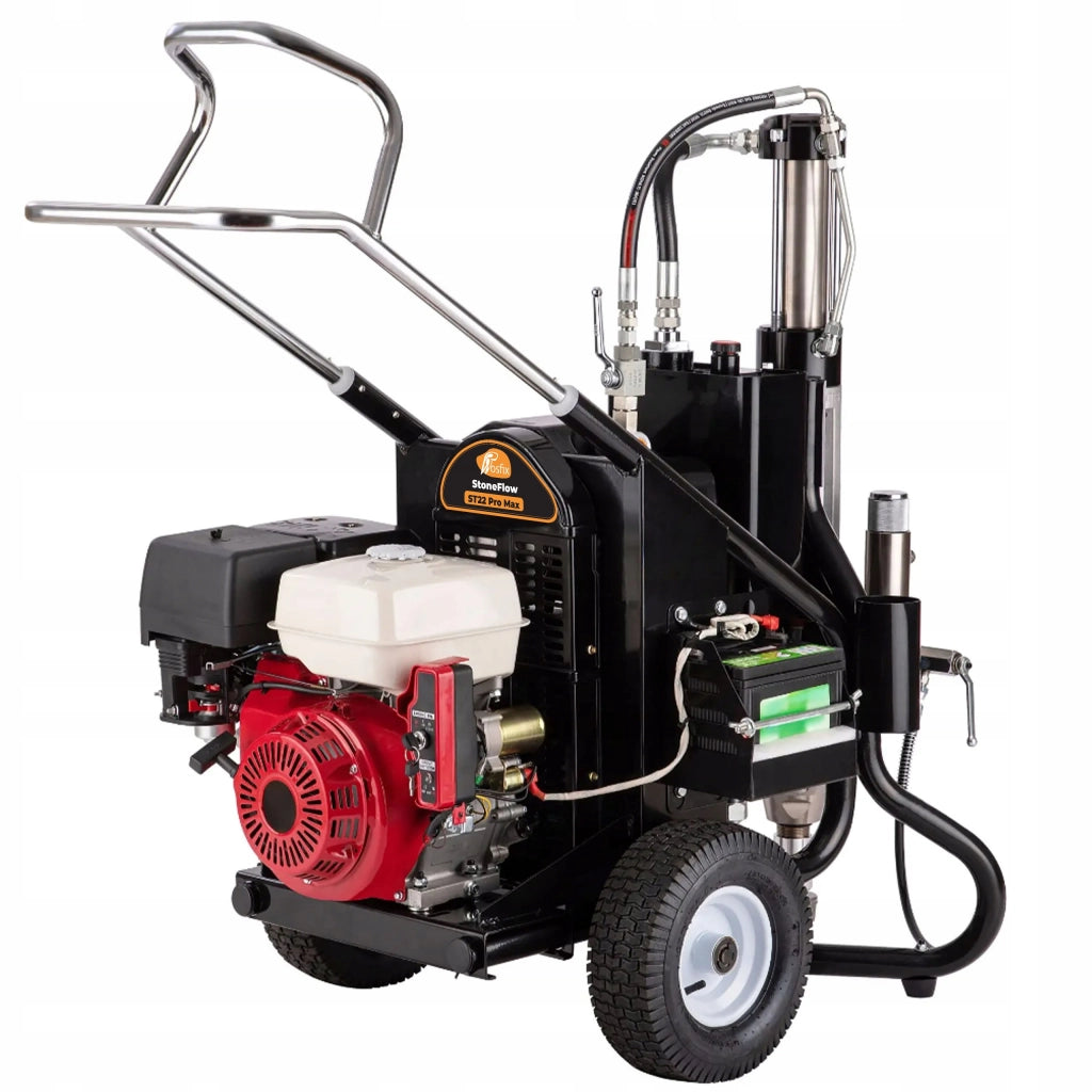 Agitatore a Spruzzo Spalinato ST22 Pro Max – Motore 15HP | 22 L/min | 3300 PSI | Ugello 655 | Tubo 15 m