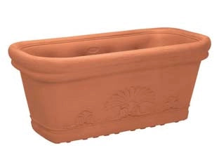 FIORIERA FLORA FESTONATA  80, cm.80x40 h.33    DI MARTINO