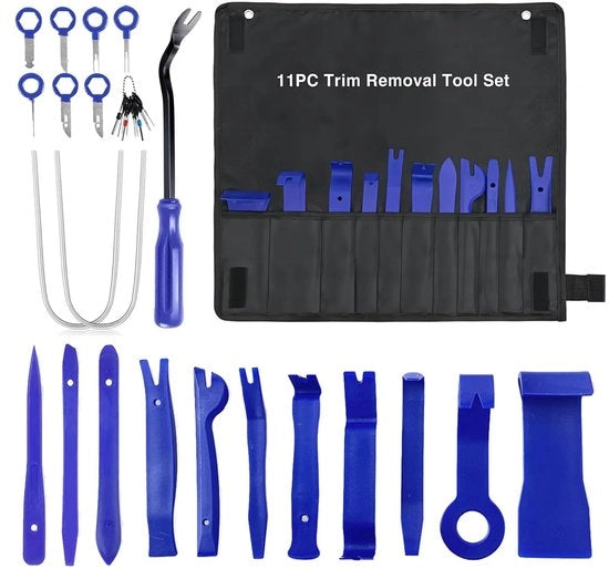 Kit di disassemblaggio auto 32 pezzi con set di strumenti per la decorazione estetica del pannello porta e del cruscotto