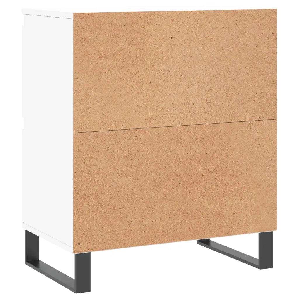 Credenze 2 pz | Madia | Buffet da pranzo | Armadio da pranzo Bianche in Legno Multistrato