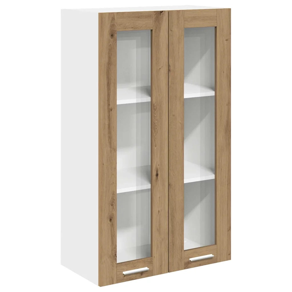 Armadio pensile con porta Rovere artigianale 60 x 31 x 100 cm 884393