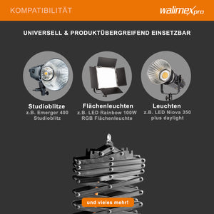 Walimex Forbici per sistemi di guide a soffitto