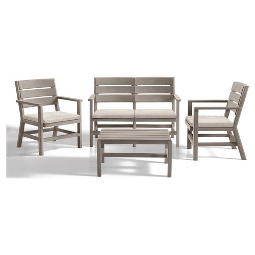 Set da esterno bica 9690 1 doghe taupe