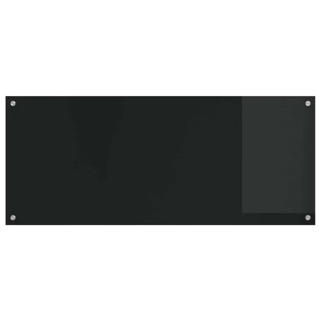 Schienale da cucina Nero 120 x 50 cm vetro temperato 42001302