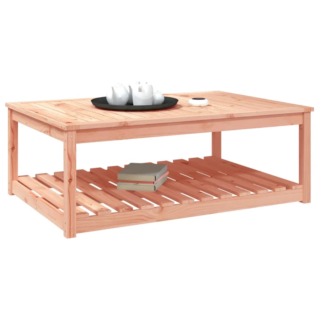 Tavolo da Giardino 121x82,5x45 cm in Legno Massello di Douglas 824153