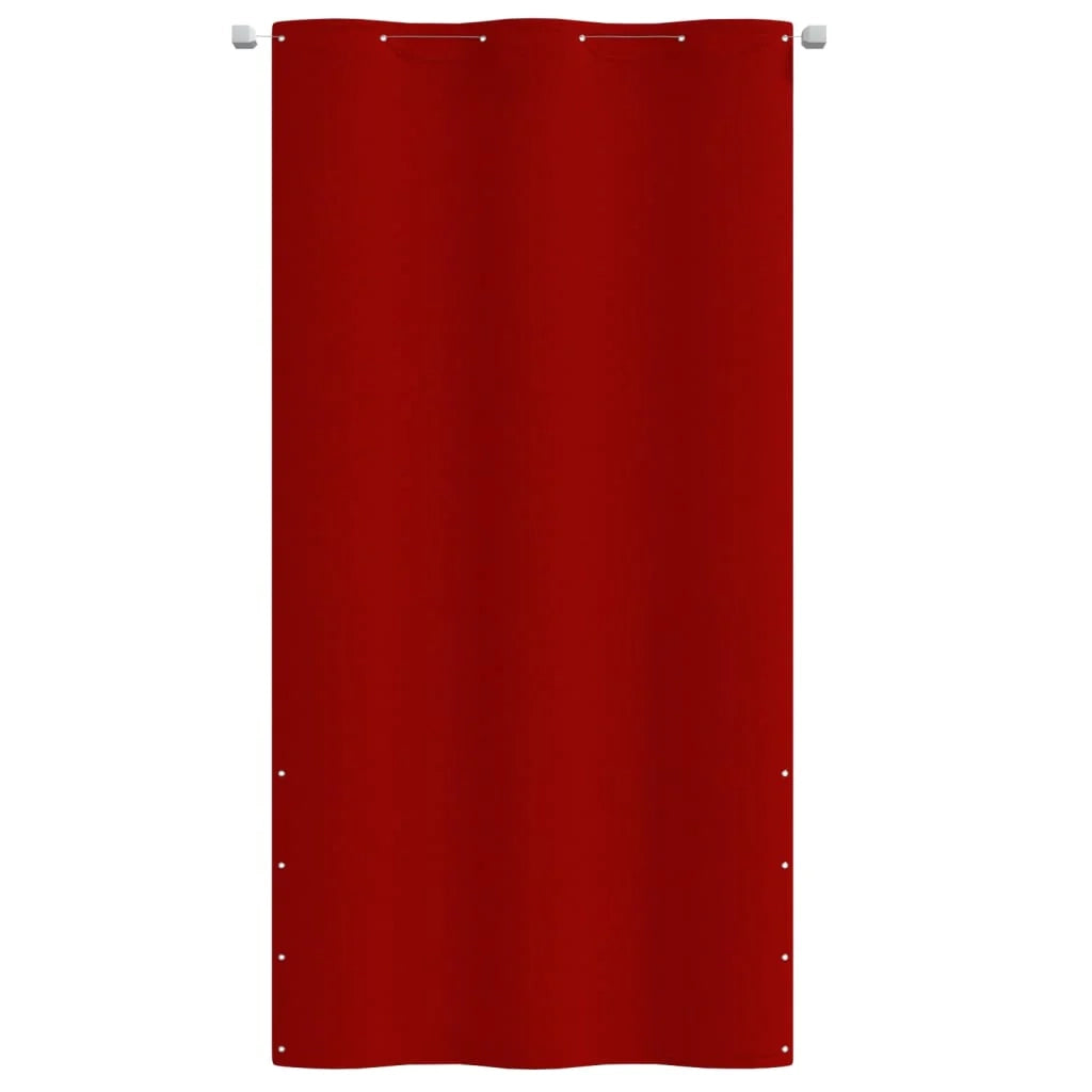 Schermo per balcone schermo per la privacy 120 x 240 cm tessuto Oxford rosso 02_0010341