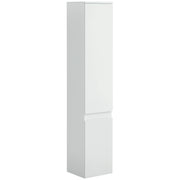 Colonna bagno 2 ante 3 ripiani regolabili ¨C zephmum ¨C bianco 30x28x152.5 cm