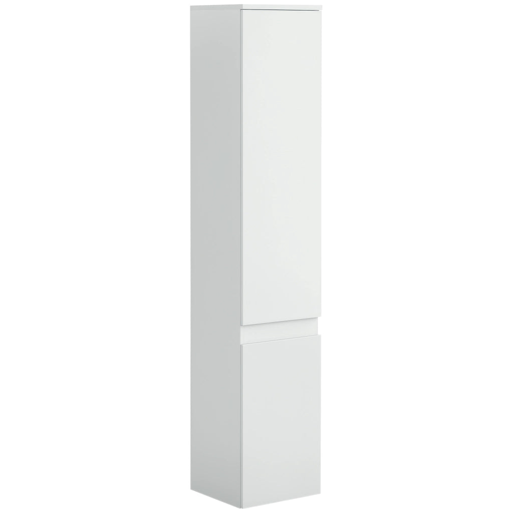 Colonna bagno 2 ante 3 ripiani regolabili ¨C zephmum ¨C bianco 30x28x152.5 cm