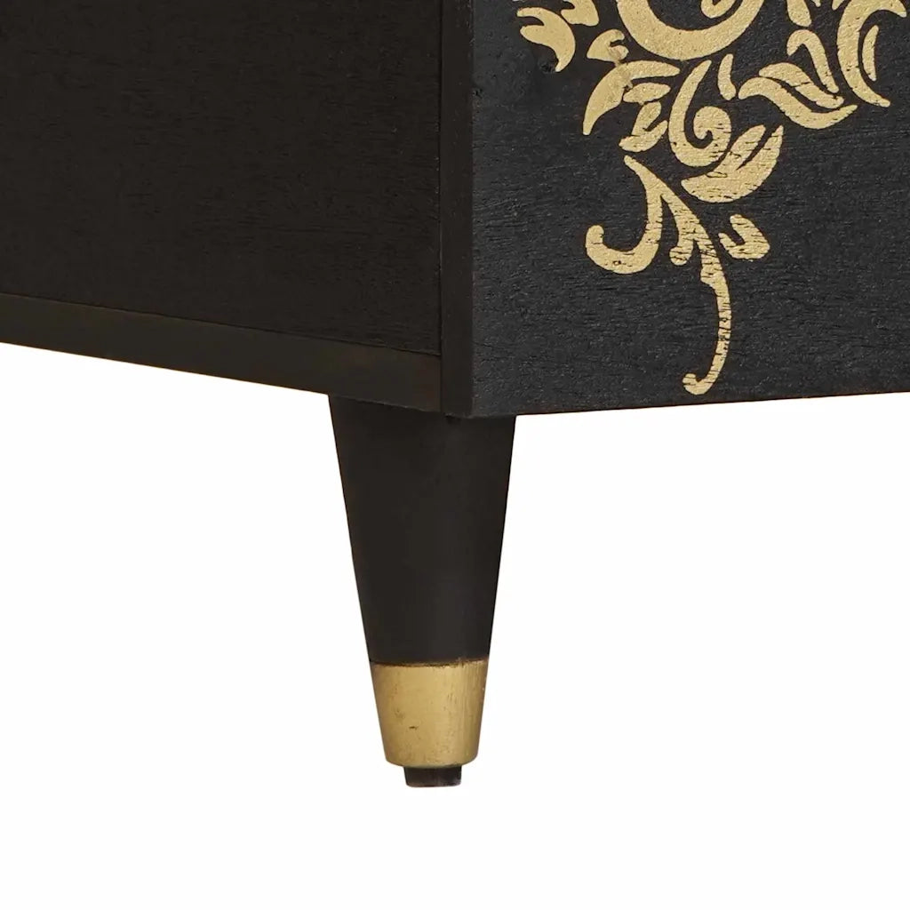 Tavolino da salotto Nero 100 x 54 x 40 cm