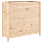 Fioriera rialzata per piante e fiori terrazza giardino 82,5 x 40 x 78 cm legno di pino massiccio marrone 02_0037936