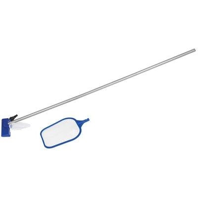 KIT PULIZIA PISCINA MAINTENANCE 58013 BESTWAY  SCOPA+RETINO+MANICO