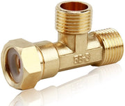 Tee in rame 1/2 pollice - Connettore di tubo - Resistente alla corrosione - Flessibilità del rame - Installazione facile - Adatto per riscaldamento e acqua potabile - Connettore di tubo.