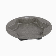 Trade Shop - Stampo Teglia Forma Di Stella 32 Cm Per Torta Dolci In Alluminio Antiaderente 026290m -
