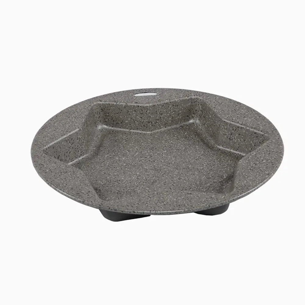 Trade Shop - Stampo Teglia Forma Di Stella 32 Cm Per Torta Dolci In Alluminio Antiaderente 026290m -