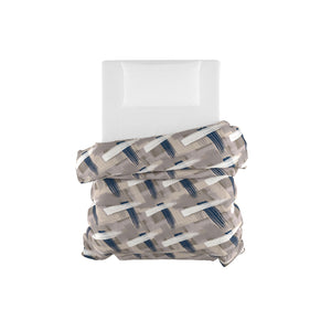 Trapunta Invernale Matrimoniale Stampata in Microfibra 200gr Double Face Pennellate