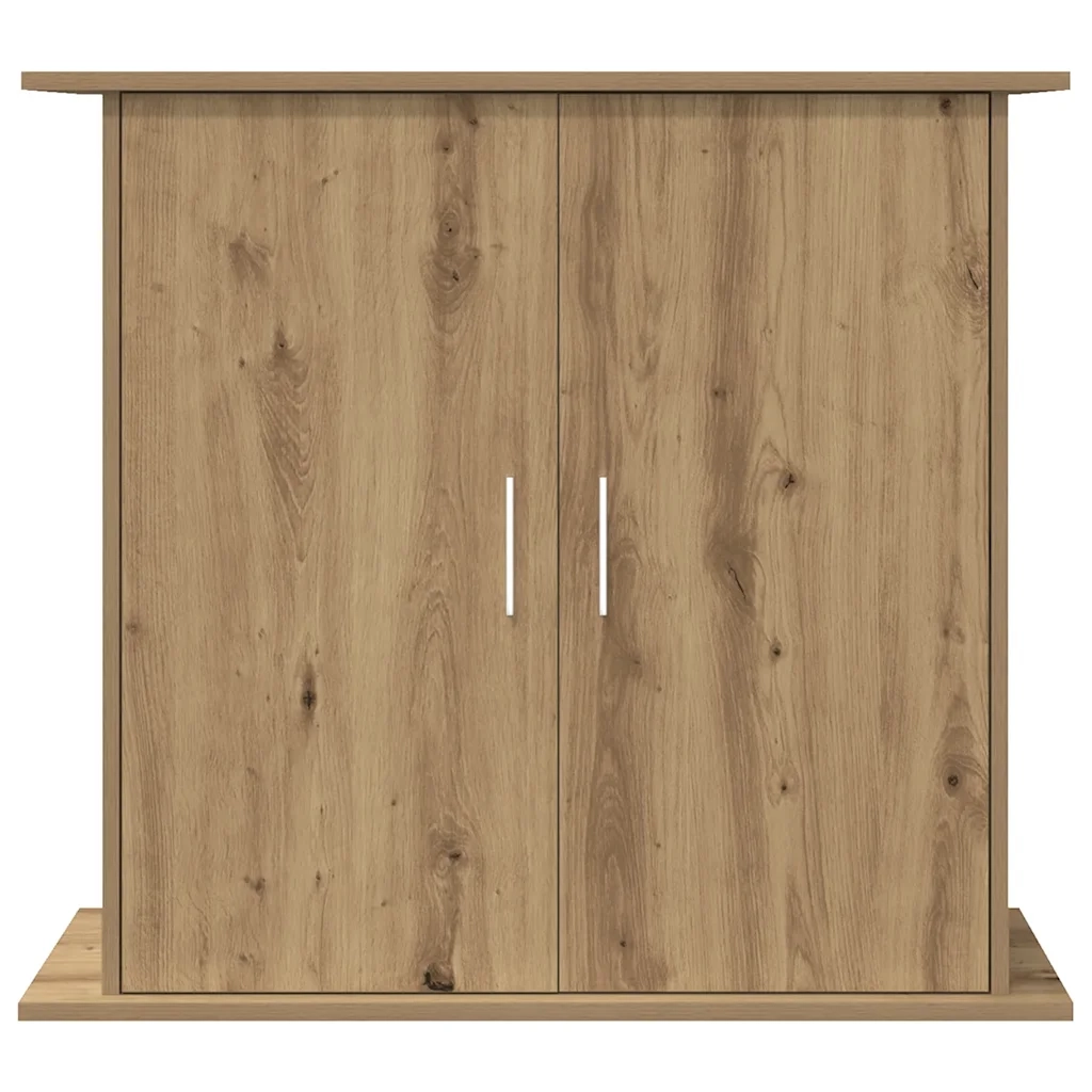 Supporto per acquario artigianale in rovere 81x36x73 cm in legno ingegnerizzato 857279