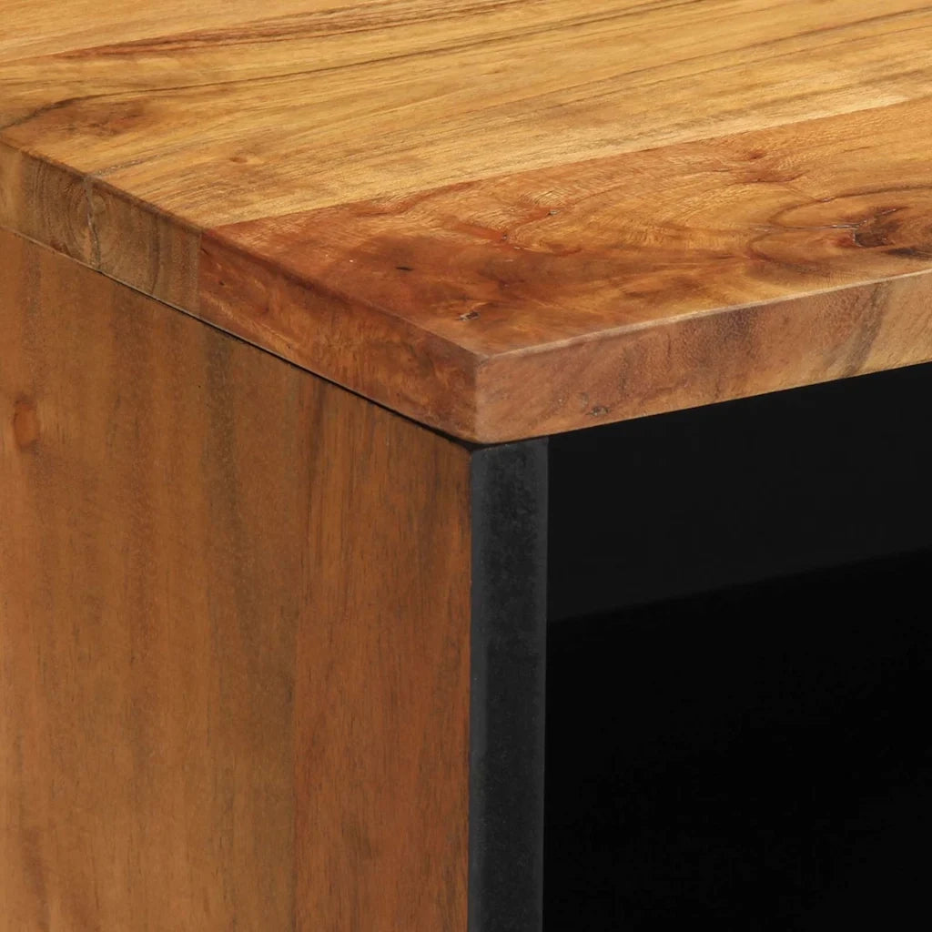 Mobile TV | Armadietto TV | Mobile Porta TV Marrone 80 x 33 x 46 cm Legno di mango massello