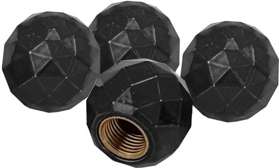 Viti di ventilazione universali in gomma - 4 pezzi - Impermeabili - 18 x 16 mm - Diamantati - Copertura di stoffa - Universali