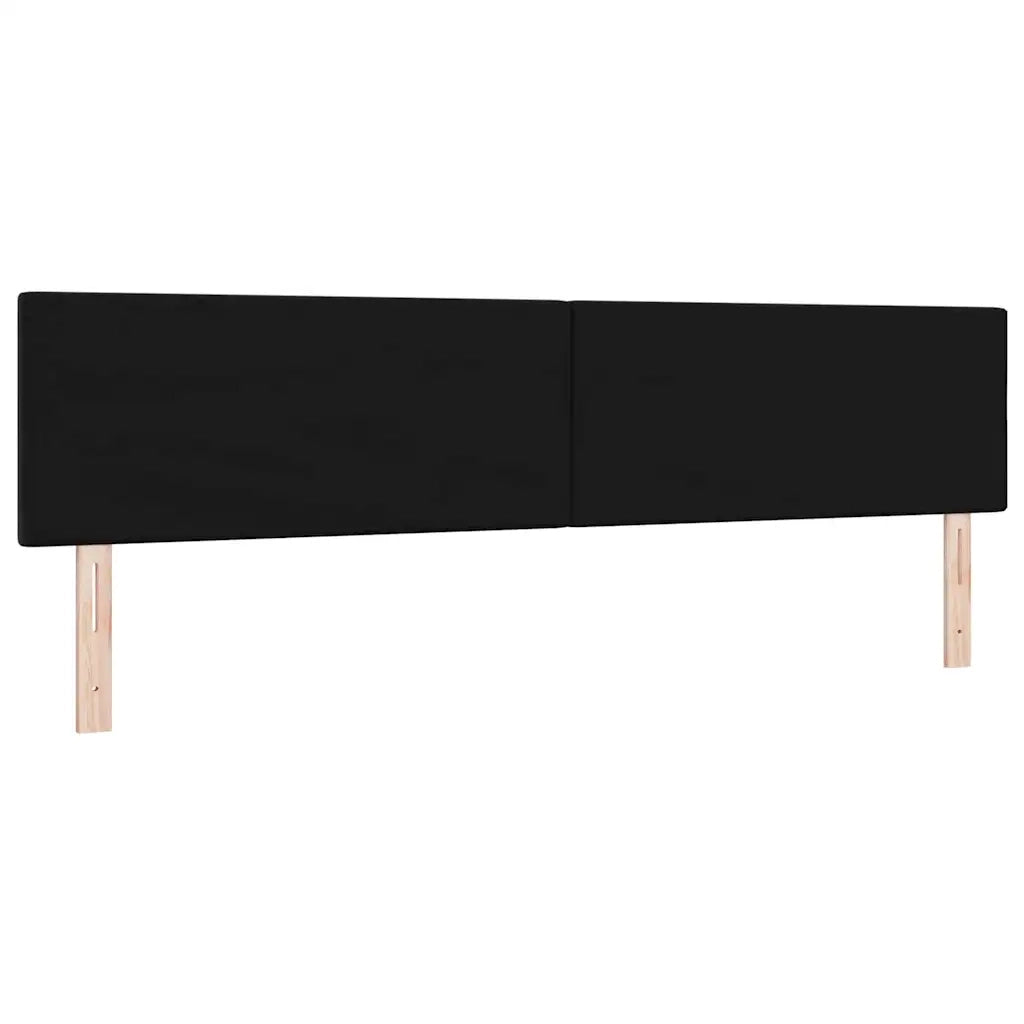 Testiera | Testata Nero 200 cm Velluto