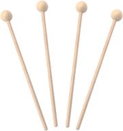 Mazza per Marimba in Legno - Set da 4 - Per Xilofono e Musica per Bambini