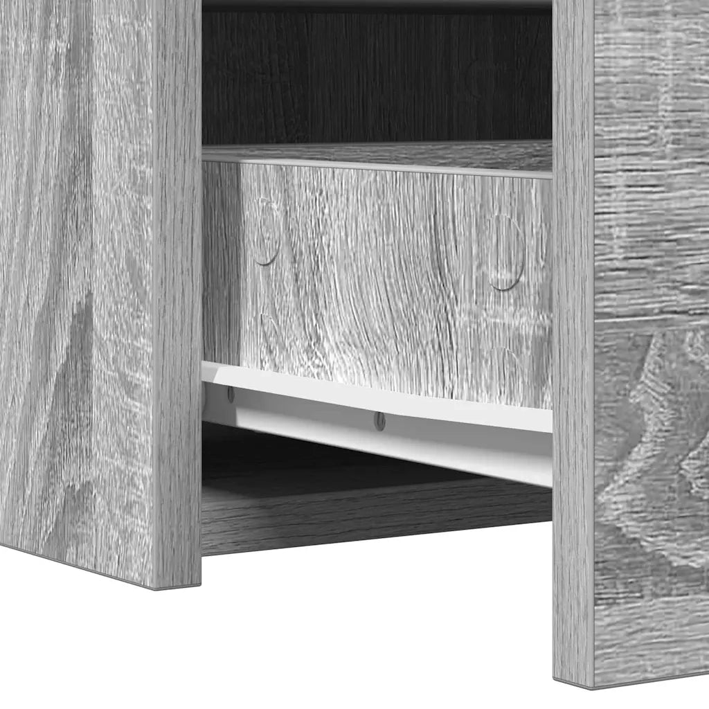 Tavolo da Trucco Grigio 60 x 40 x 70 cm Legno ingegnerizzato 865222