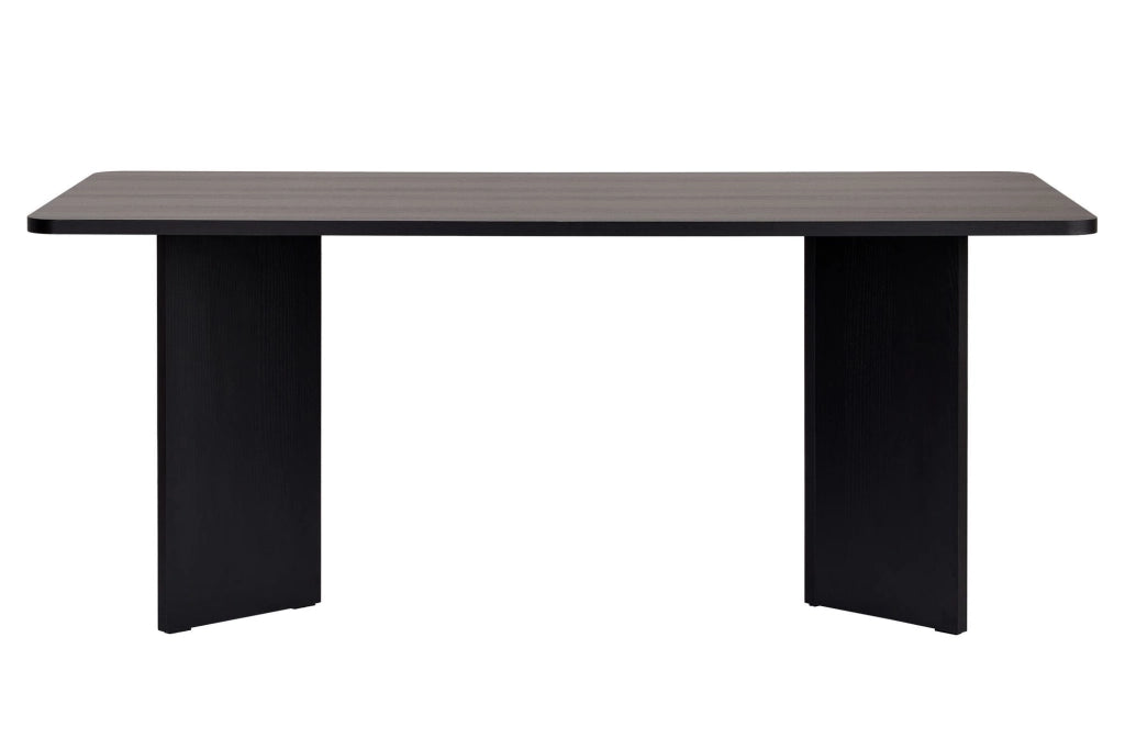 Tavolo da pranzo in legno "Linza" 180 x 90 x 75 cm - Legno nero