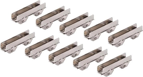 10 Ruote per Porta Scorrevole con Scanalatura, 8 mm Larghezza, Rullo Scorrevole, Sostituzione Porta Vetrata, Carrello, Mobili, Catrolli Doccia - Duraturo e Pratico.
