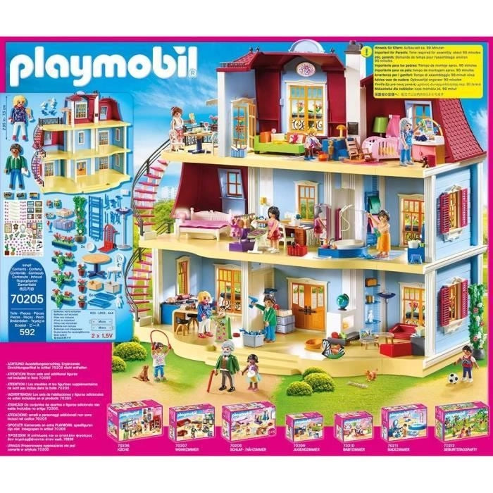 PLAYMOBIL 70205 - Casa delle bambole La Maison Traditionnelle - Grande casa tradizionale - Novità per il 2020