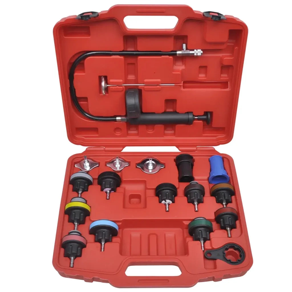 Kit Tester di Pressione per Radiatore 18 pz 210334