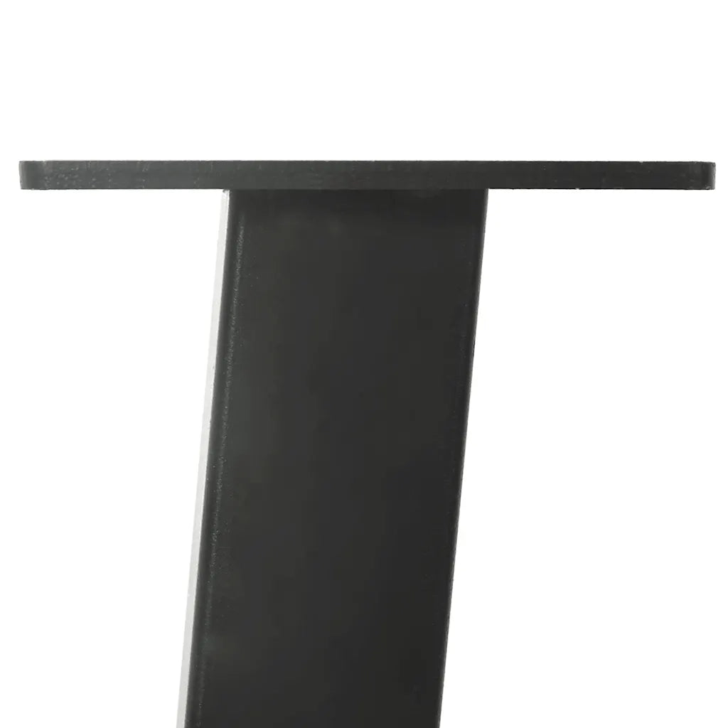 vidaXL Gambe per tavolino 4 pz Antracite 42 cm Acciaio