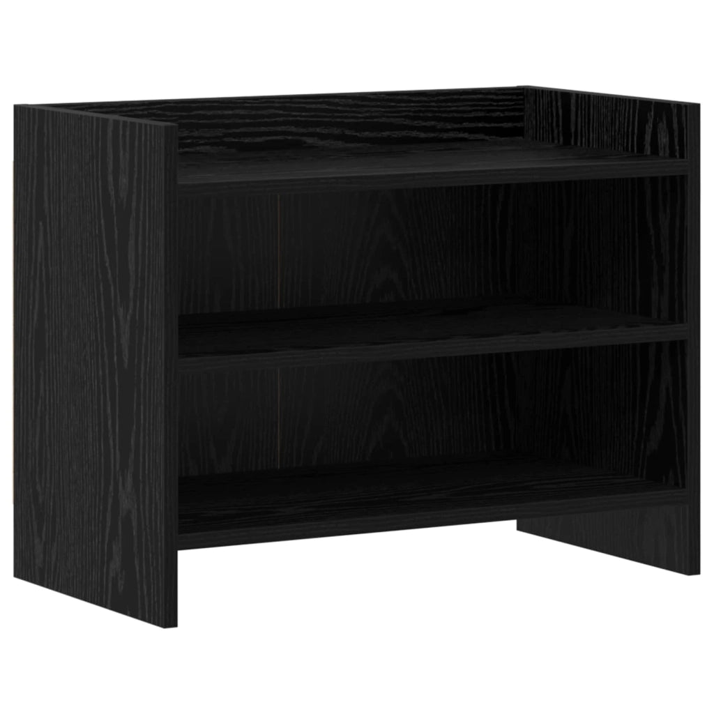 Mobile TV 60 x 33 x 47 cm Rovere Nero Legno ingegnerizzato 8011212