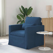 Divano Blu 78 x 78 x 80 cm Tessuto