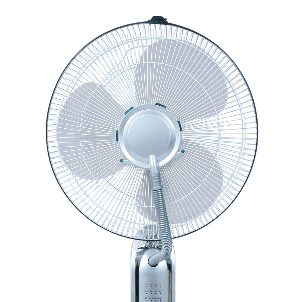 Ventilatore a Piantana 40Cm con Nebulizzatore Ad Acqua + Telecomando