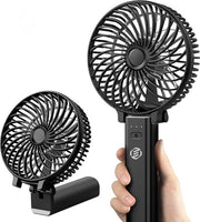Ventilatore Manuale Mini - Ventilatore Manuale Portatile - Ventilatore Manuale Ricaricabile - Ventilatore Manuale Trasportabile