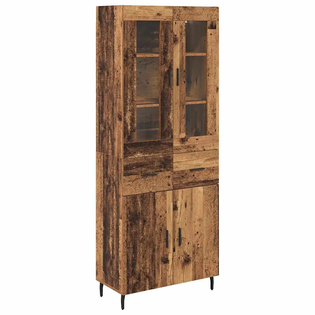 Credenza con cassetto 2 pcs Legno vecchio Legno multistrato 3415797