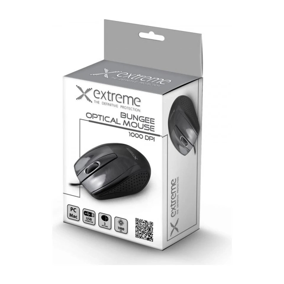 Mouse ottico USB Type-A Extreme XM110K 1000 DPI per destrimani