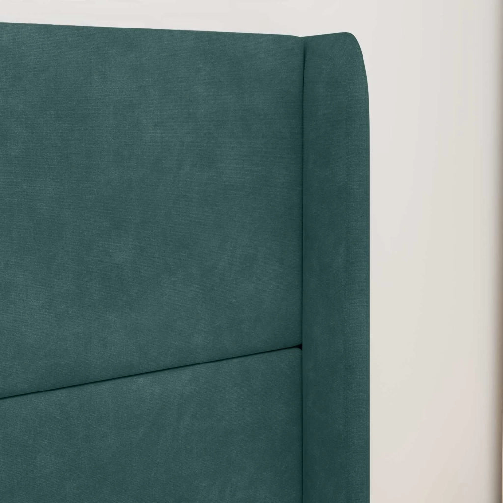 Orecchia della Testata Verde 80 x 16 x 4 cm Velluto CFW5393320