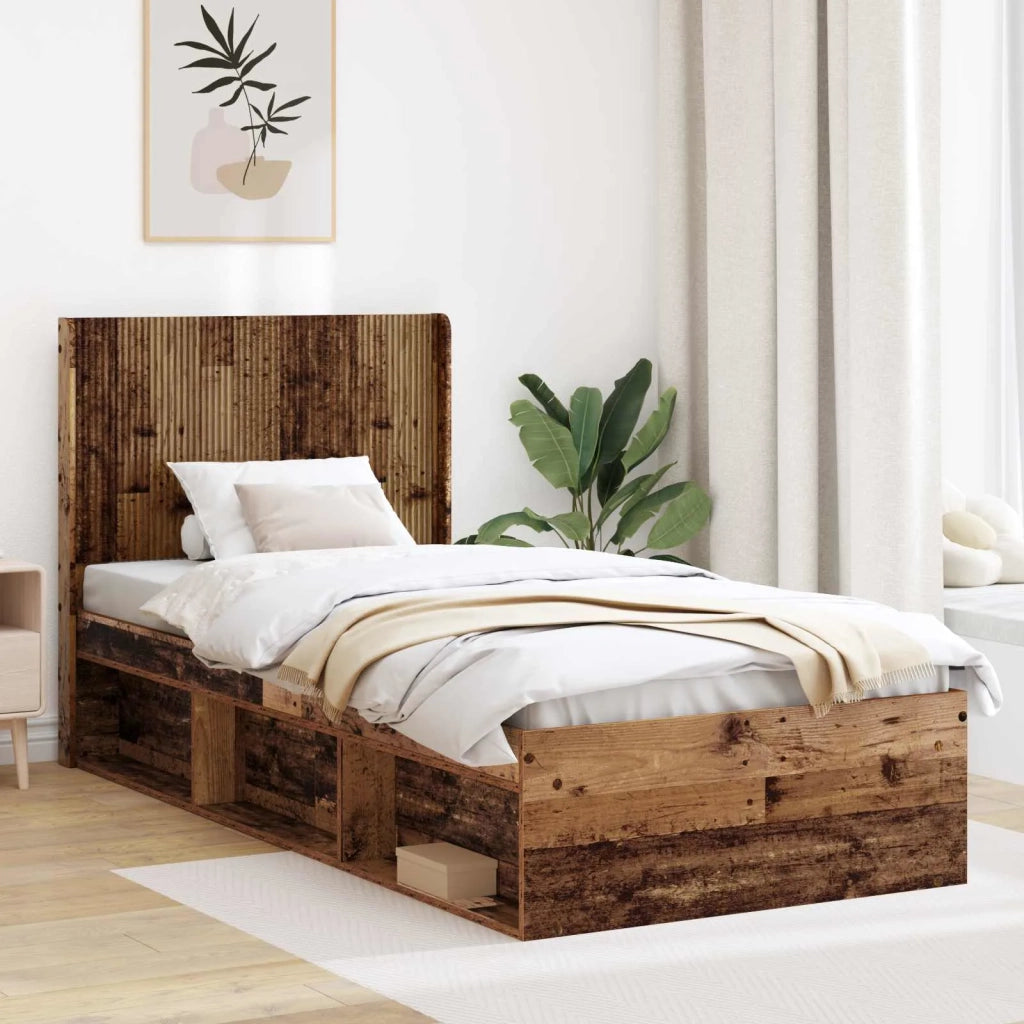 Testiera Letto Legno antico Legno ingegnerizzato 889653