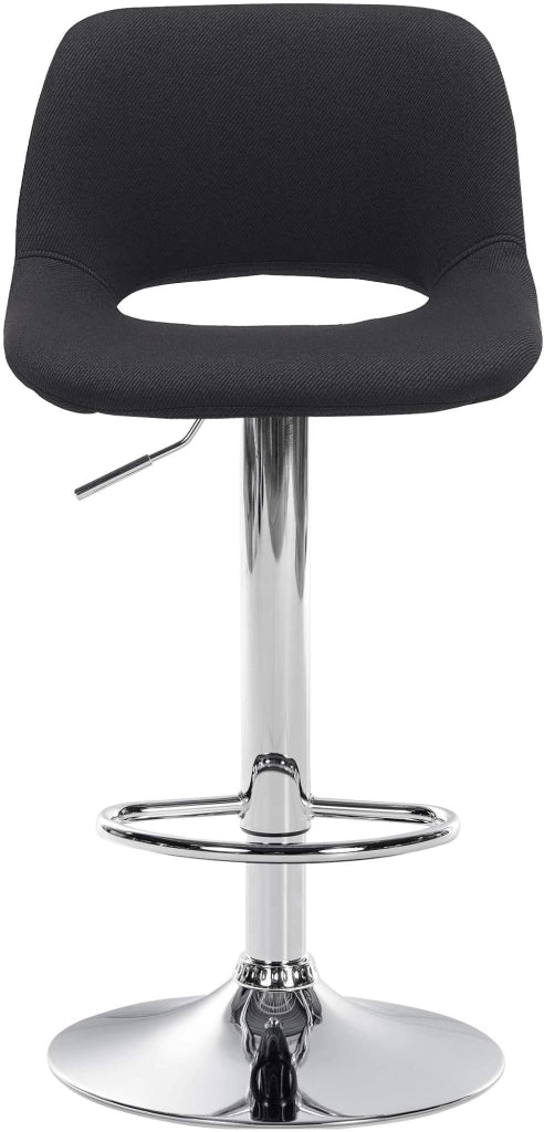 Barhocker Camden Stoff chrom