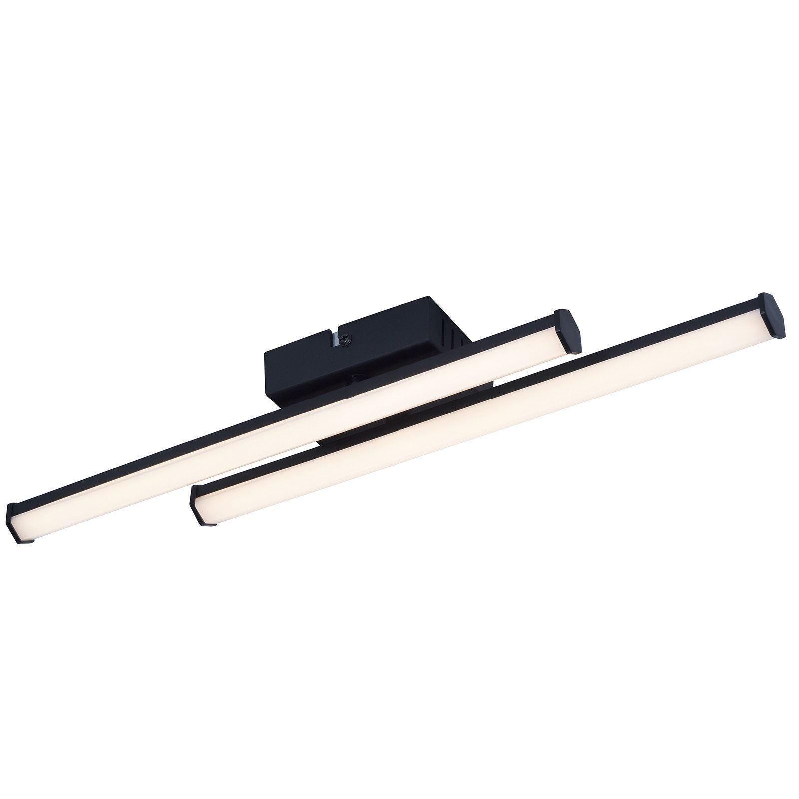 ZMH Lampada da soffitto LED nera moderna 3000K per soggiorno cucina corridoio interni