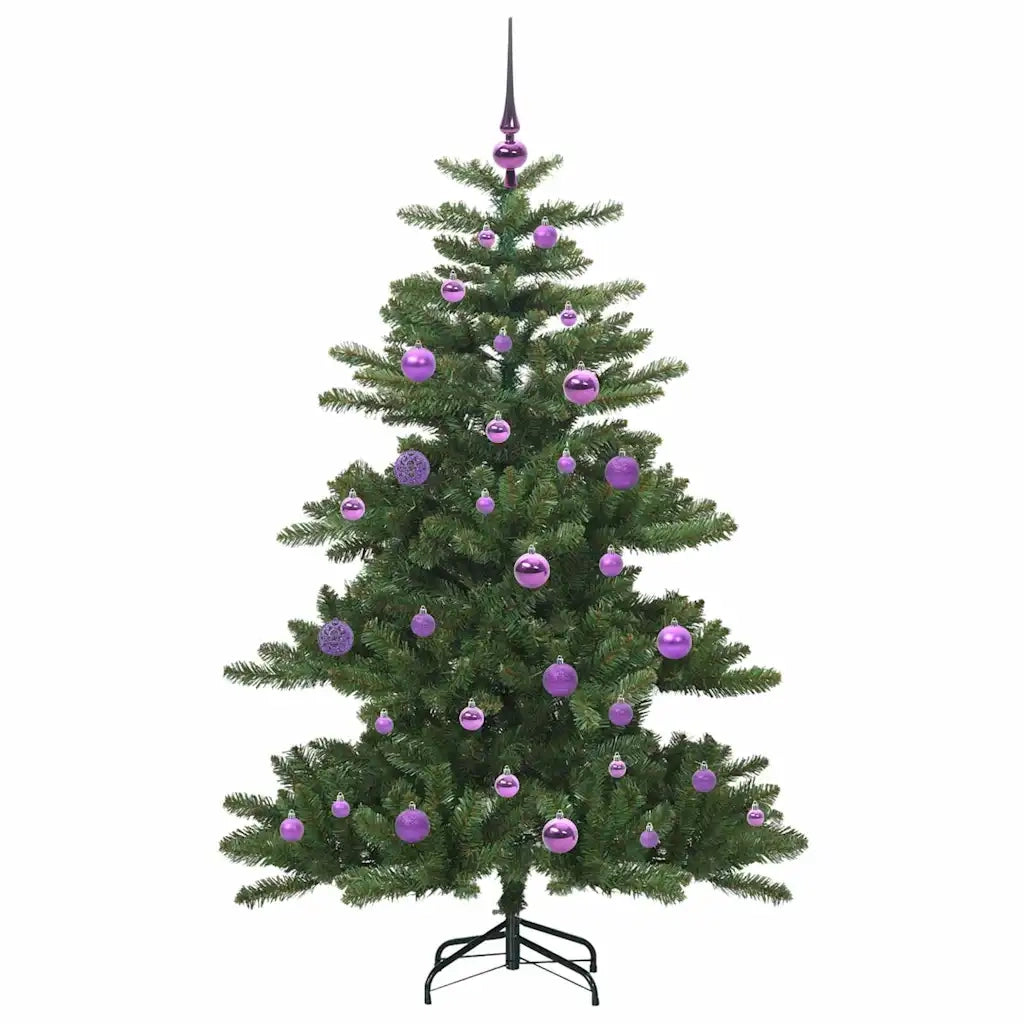Albero di Natale Artificiale con Rami Pieghevoli Verde 150 cm 3397659